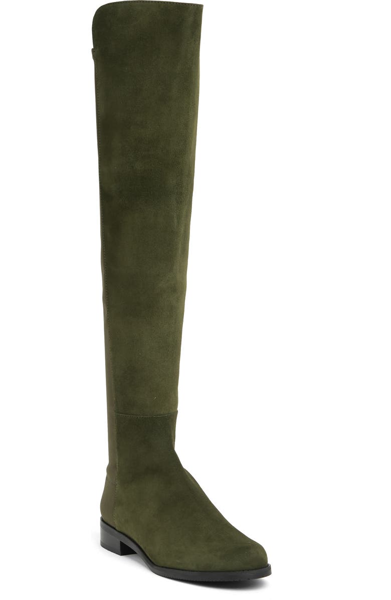 Stuart Weitzman 5050 Over the Knee Boot, Main, color, Hunter