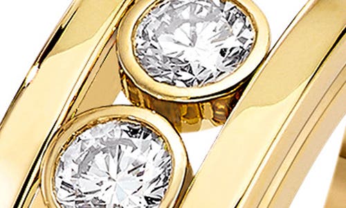Messika Move Noa Diamond Band Ring In Yellow Gold