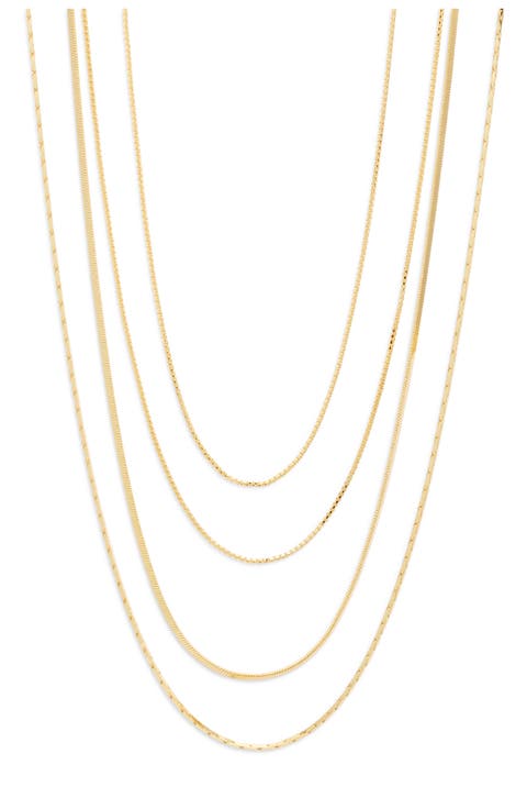 Demi Fine Layered Chain Necklace
