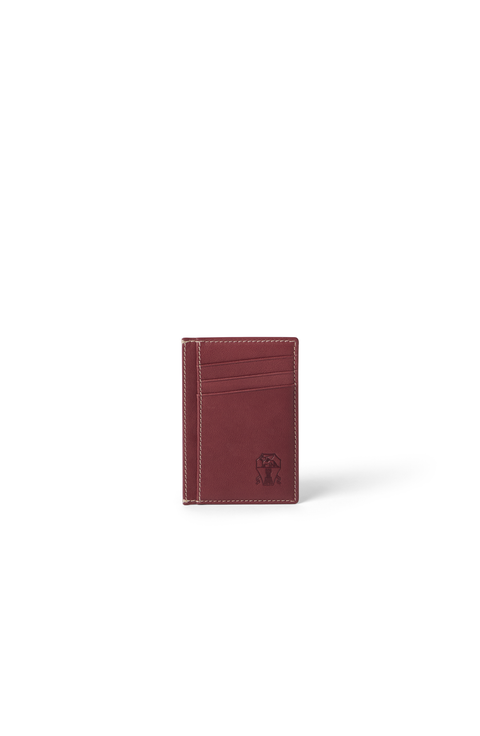 Calfskin card case