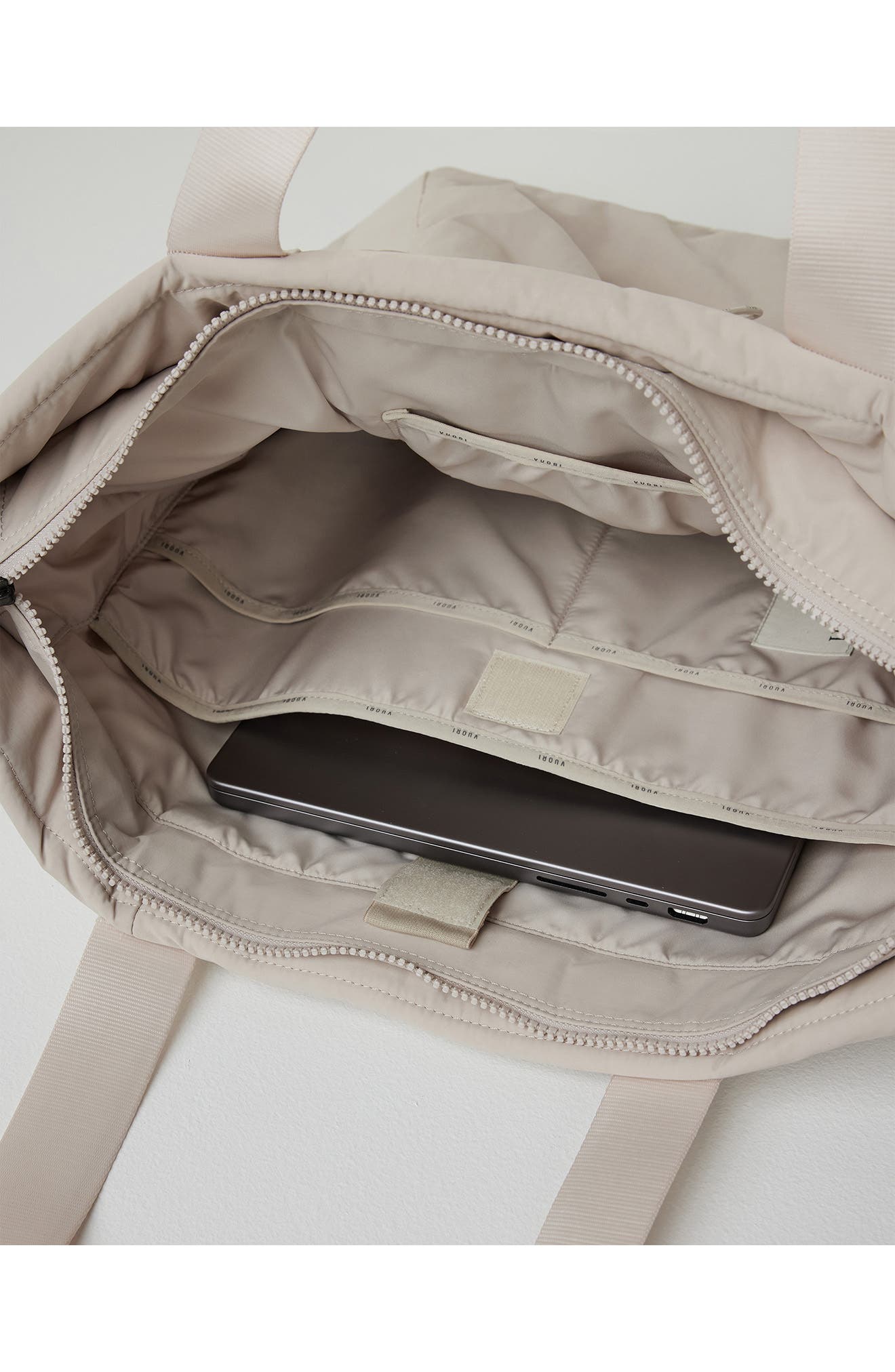 Vuori All Around Nylon Tote, Alternate, color, Ecru