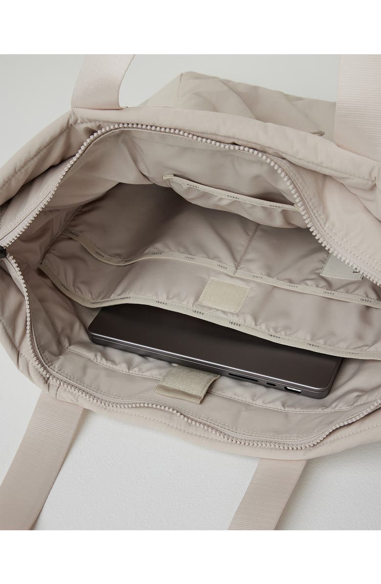 Vuori All Around Nylon Tote, Alternate, color, Ecru