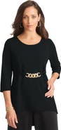 Jessica London High Low Buckle Tunic