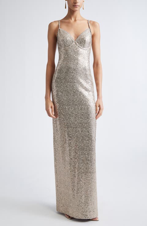 Luxe Sequin Gown