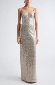 ST. JOHN Luxe Sequin Gown