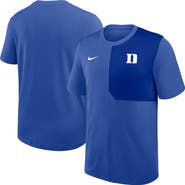 Nike Men's Nike Royal Duke Blue Devils 2025 Sideline UV Performance Coach T-Shirt