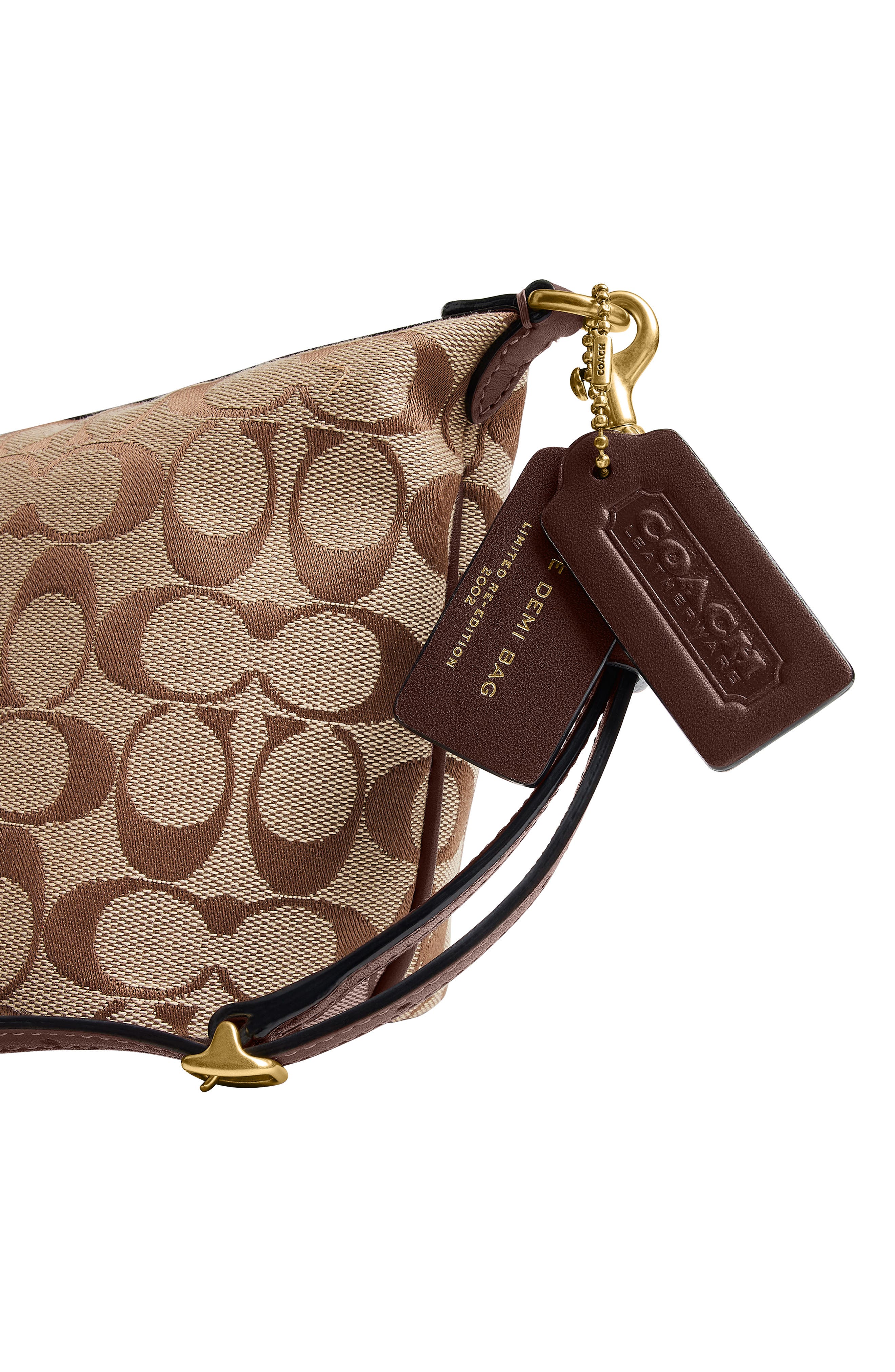 Demi Signature Jacquard Bag, Alternate, color, B4/ KHAKI MAPLE