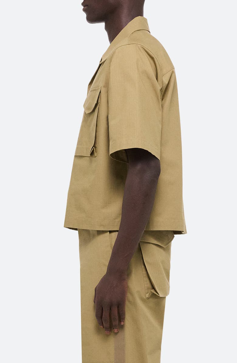 Helmut Lang Boxy Ripstop Cotton Field Shirt, Alternate, color, 