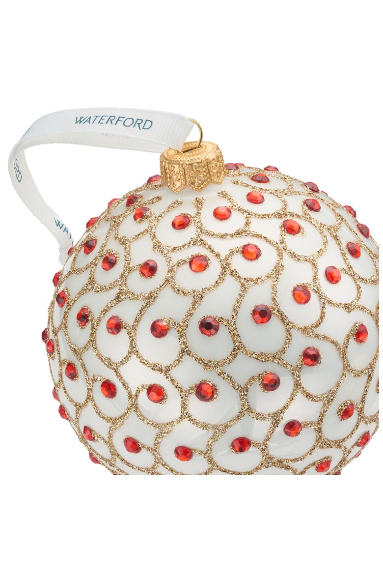 Holiday Heirlooms Sparkle Glass Ornament, Alternate, color, MULTI