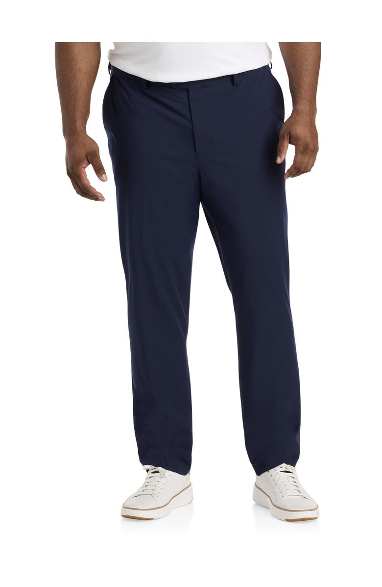 Synrgy by DXL Modern-Fit Machine Washable Suit Pants, Main, color, Navy