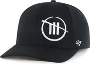 '47 Men's '47 Black TRACKHOUSE RACING Trophy Flex Hat