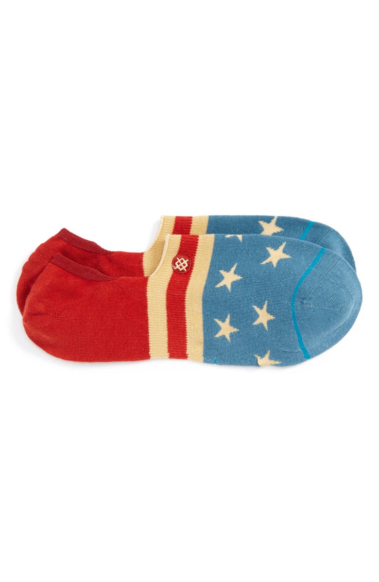 Stance The Fourth No-Show Socks, Main, color,