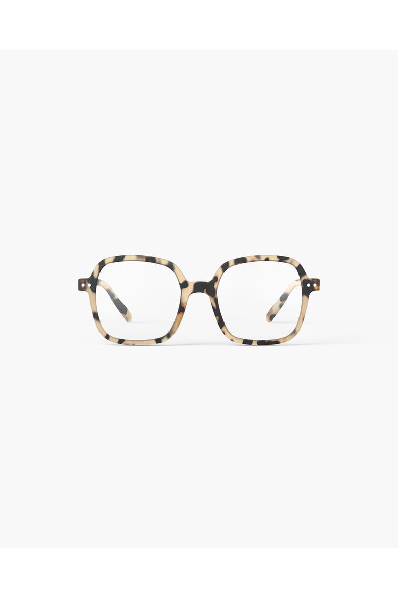 Office 52mm Square Reading Glasses, Main, color, Light Tortoise