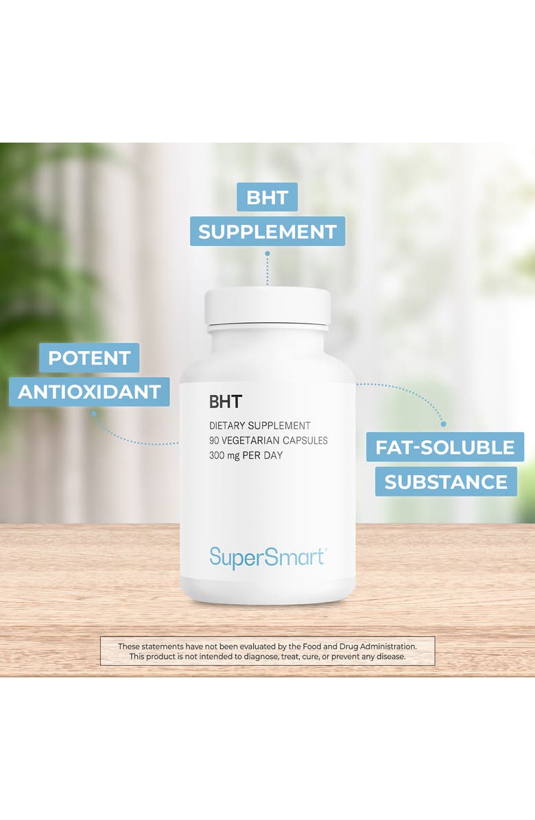 SuperSmart BHT Supplement 300mg per Day, Alternate, color, NO COLOR