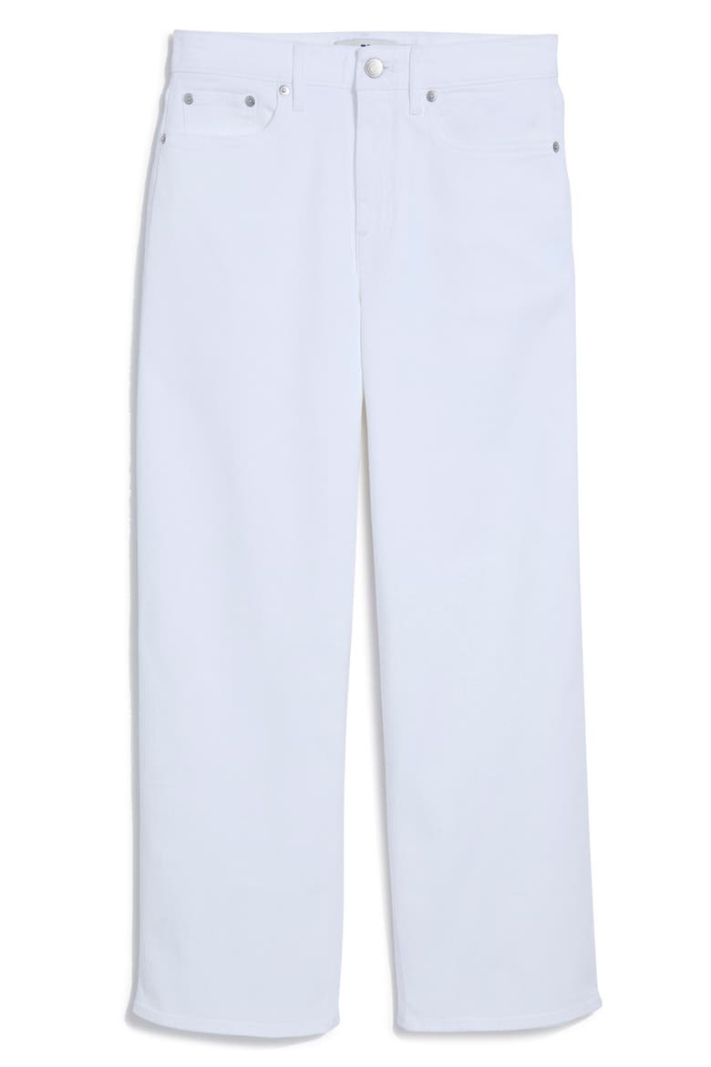 Whitney Ankle Wide Leg Jeans, Alternate, color, WHITE