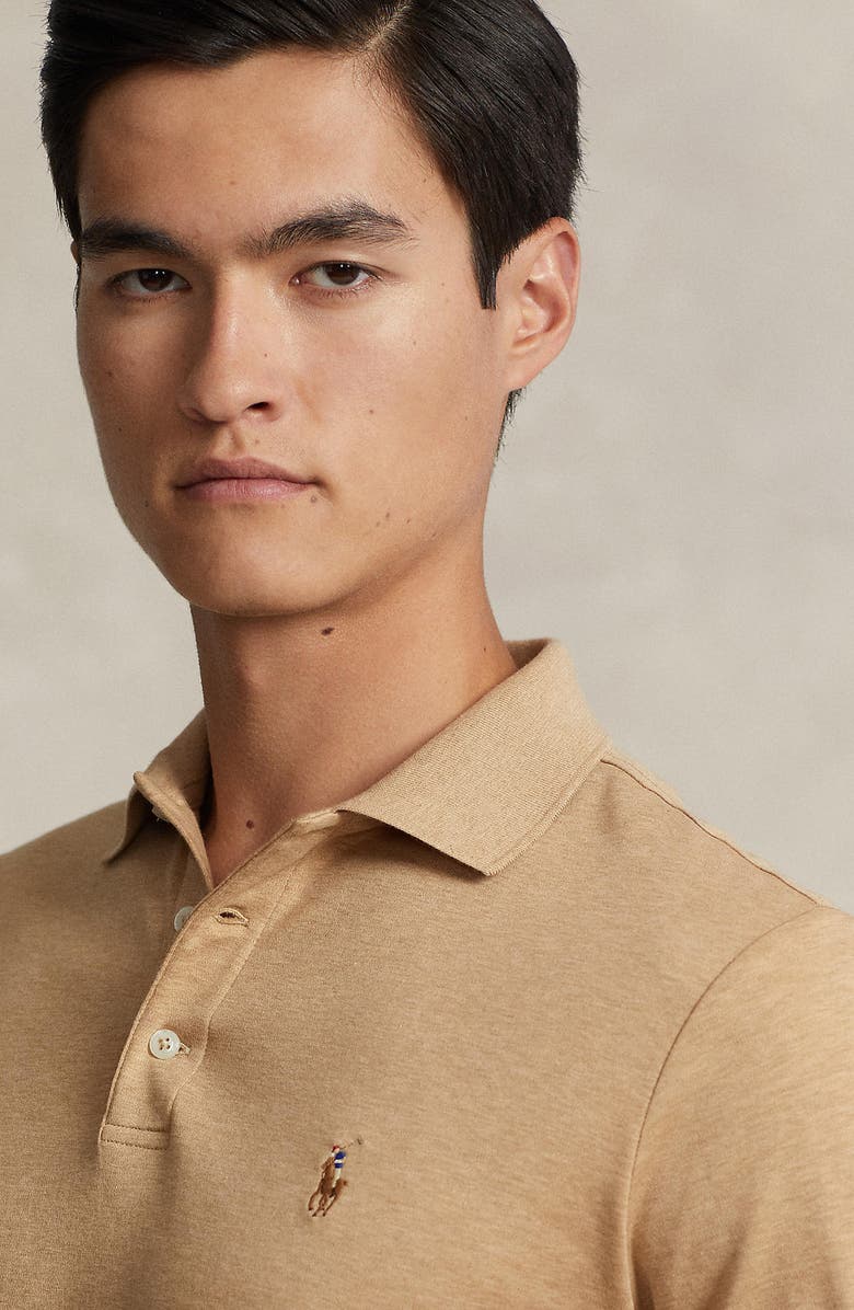 Polo Ralph Lauren Long Sleeve Pima Cotton Polo, Alternate, color, 
