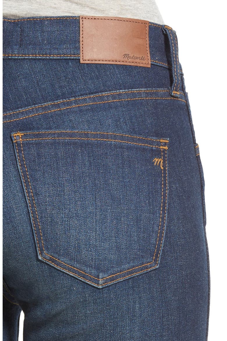 'High Riser' Skinny Jeans, Alternate, color, SURFSIDE WASH