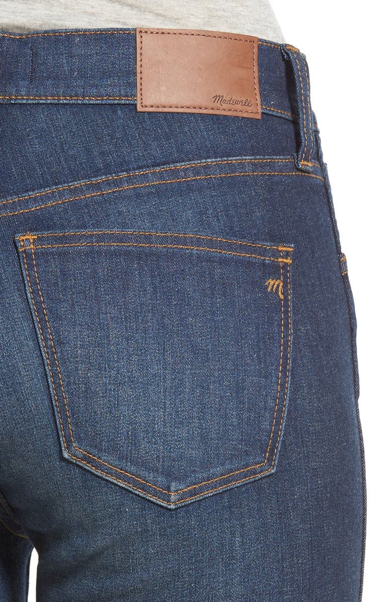 Madewell 'High Riser' Skinny Jeans, Alternate, color, 