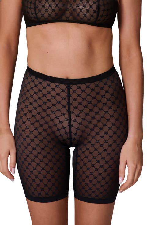 Plume Uplifting Embroidered Shaping Shorts