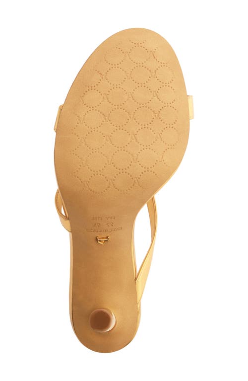 Arezzo Brooke High Stiletto Sandal In Gold