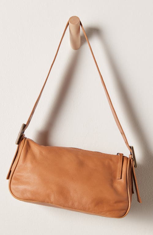 Free People Army Candy Leather Baguette Bag