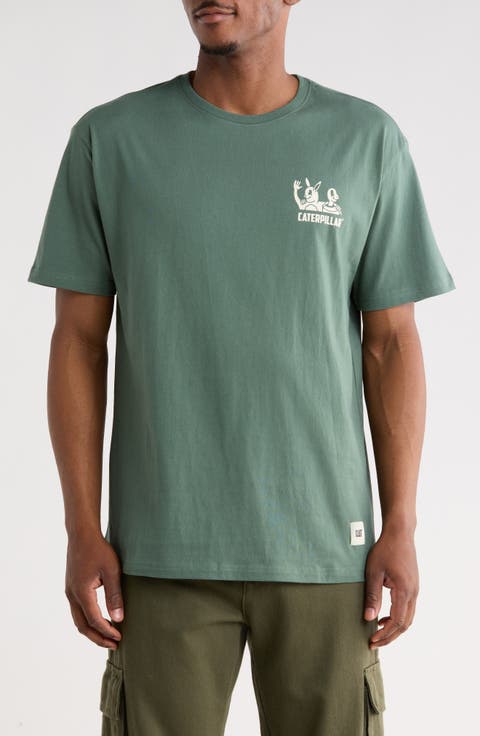 Relaxed Work Together Cotton Graphic T-Shirt