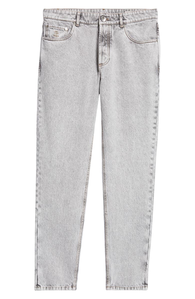Brunello Cucinelli Acid Wash Jeans, Alternate, color, 