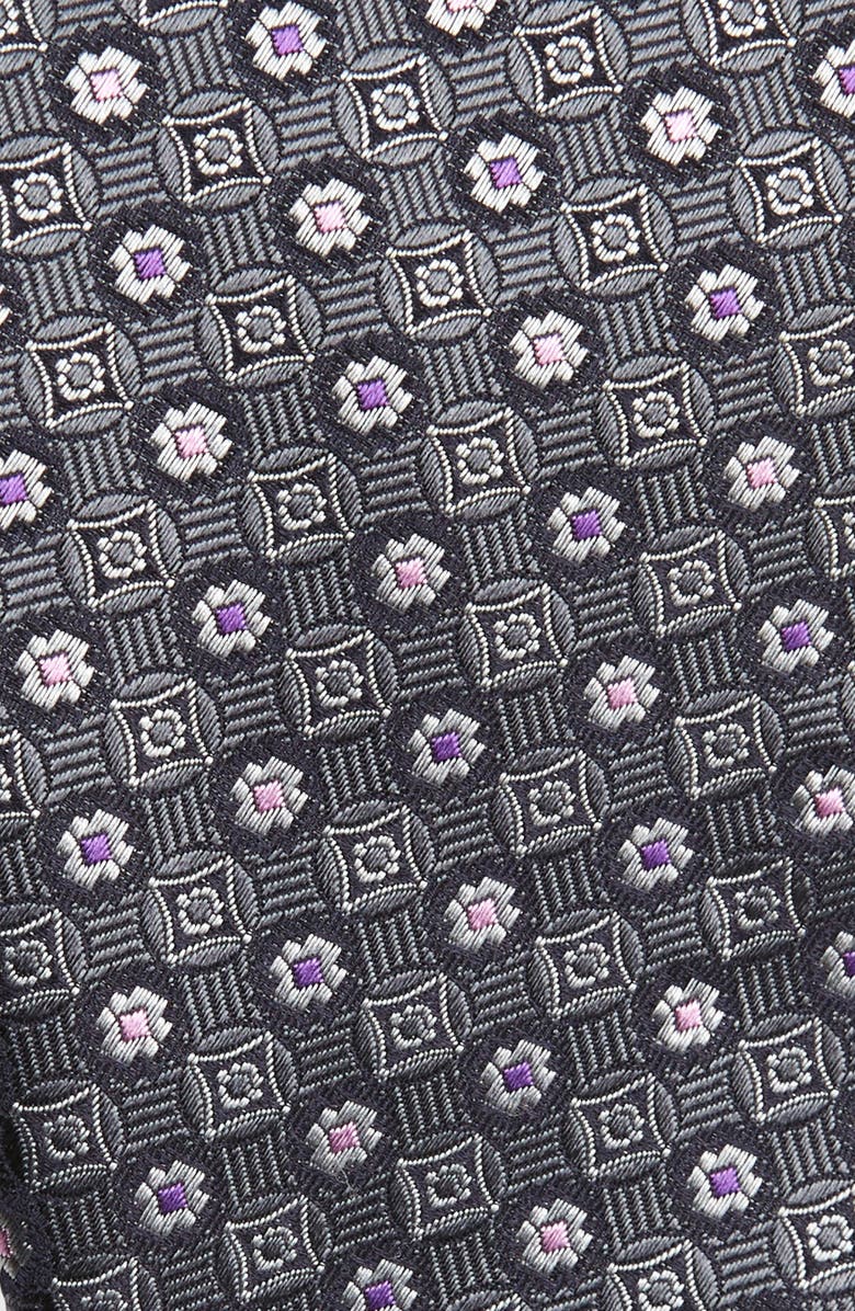 Canali Medallion Silk Tie, Alternate, color, 