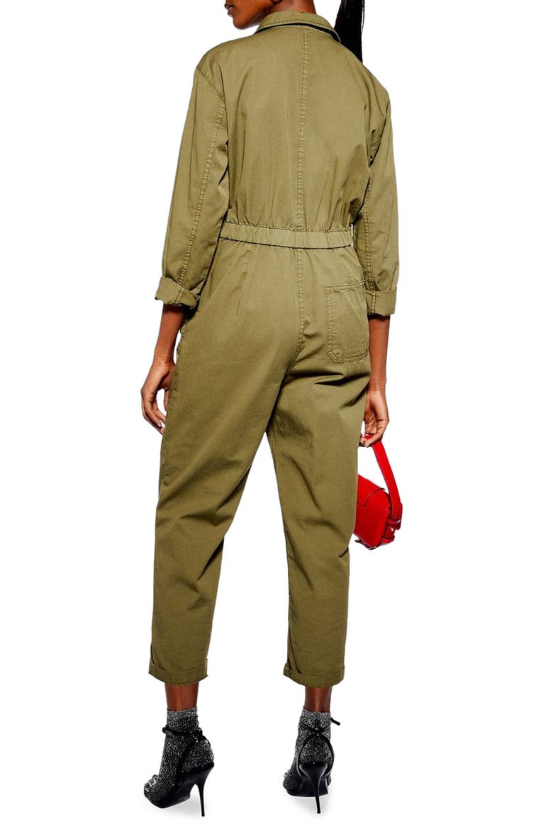 Mekan Utility Boilersuit, Alternate, color, OLIVE