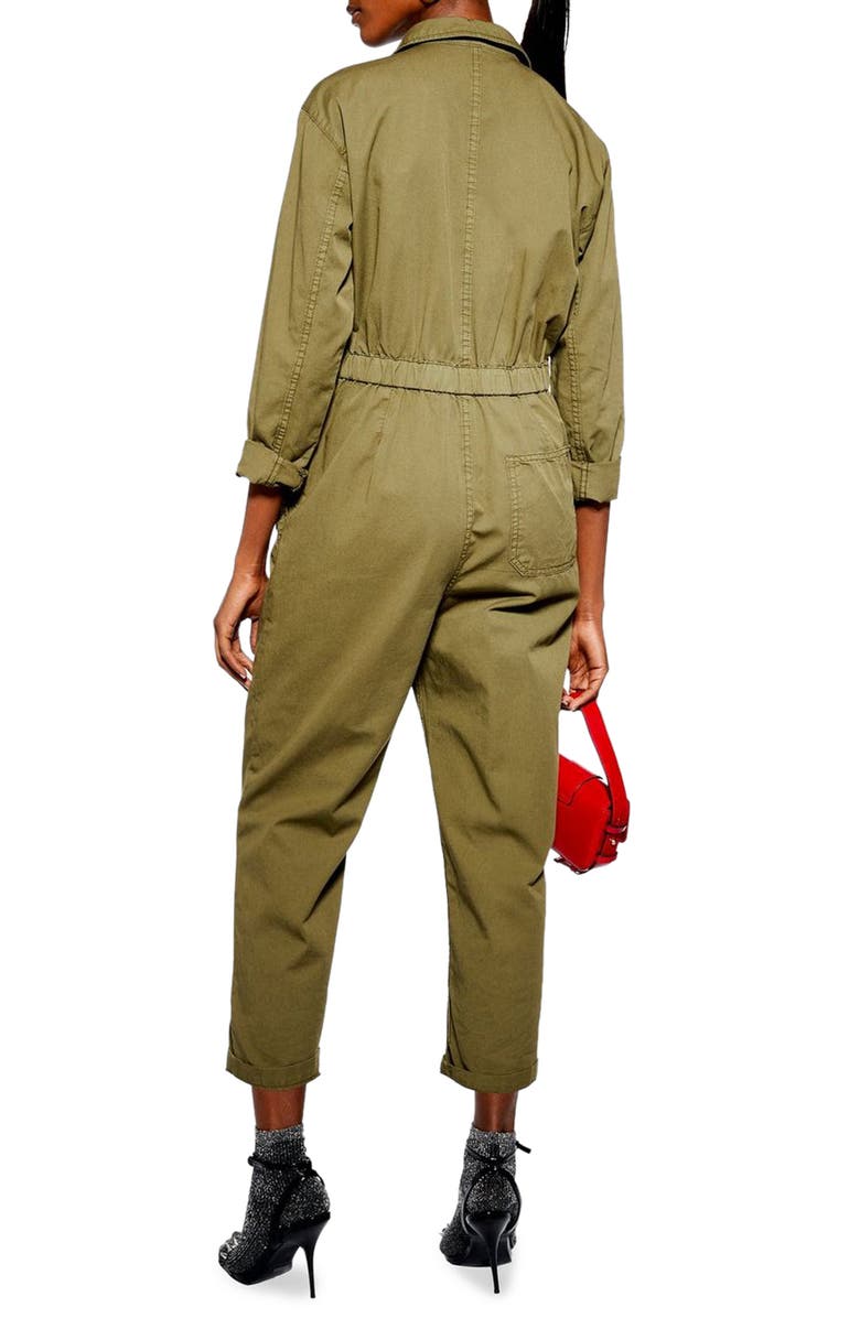 Topshop Mekan Utility Boilersuit, Alternate, color, 