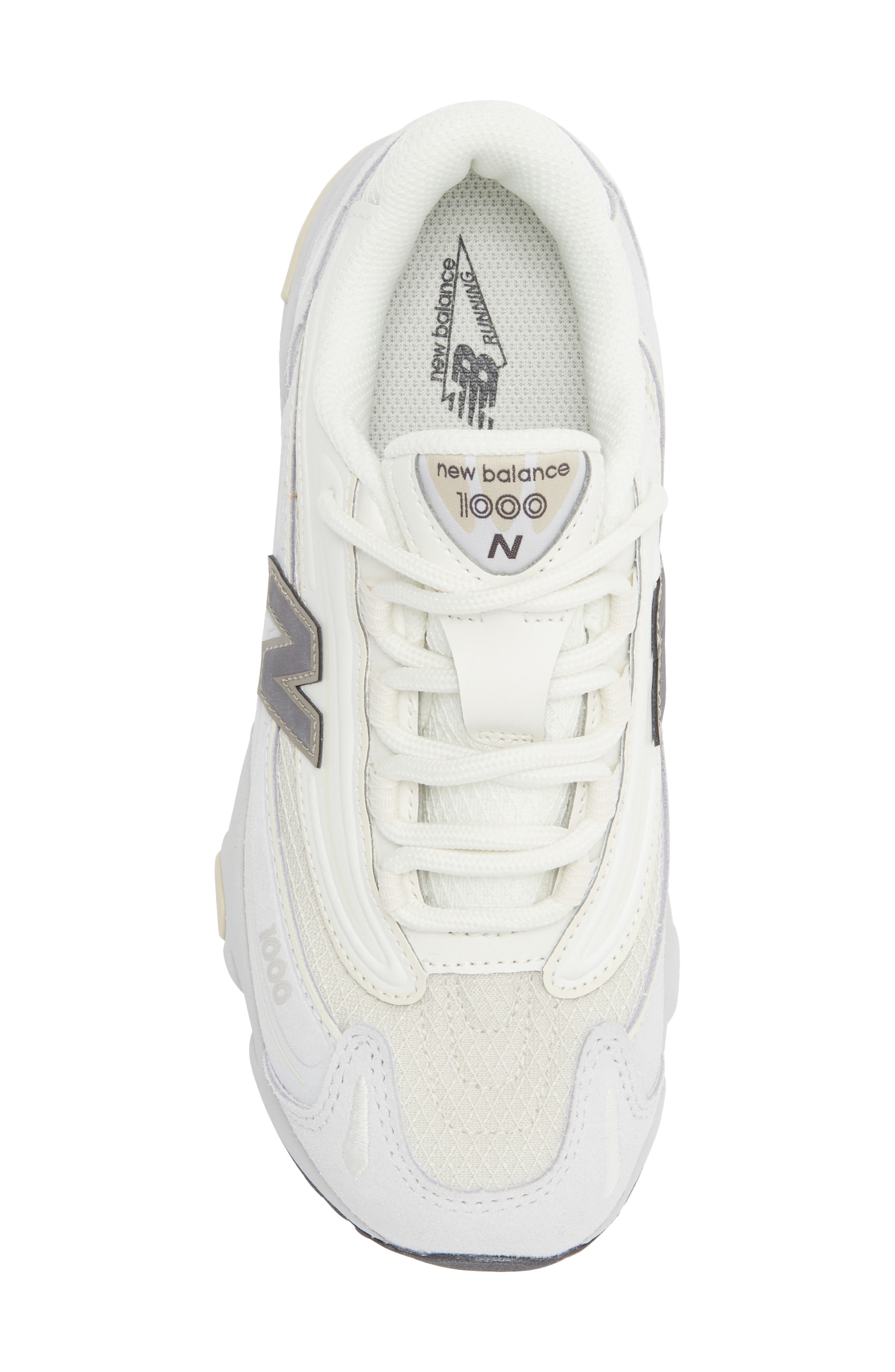 New Balance Kids' 1000 Sneaker, Alternate, color, Pearl Grey/ Sea Salt