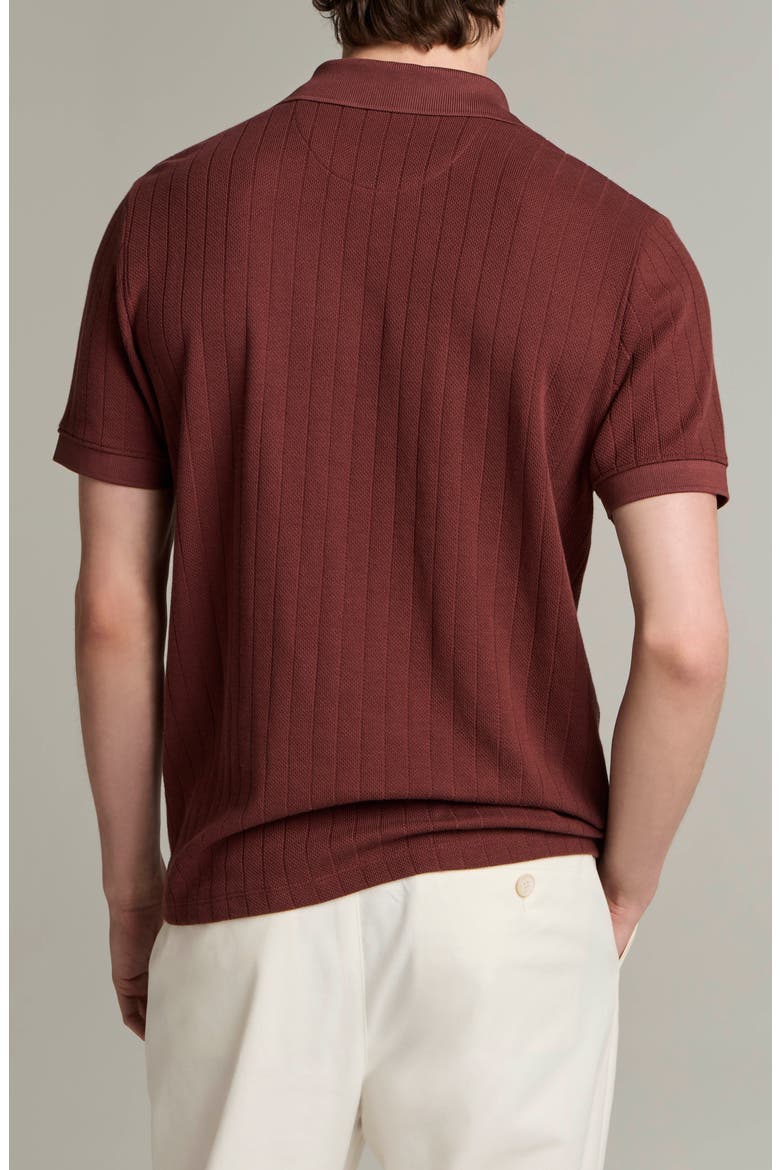 Drop Needle Stripe Pima Cotton Polo, Alternate, color, DEEP SATIN