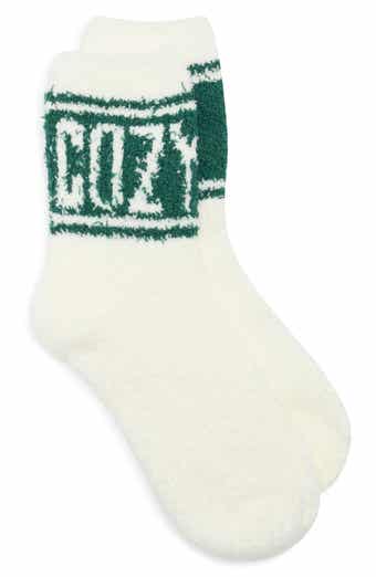 WORN/WEST Cozy Stripe Crew Socks