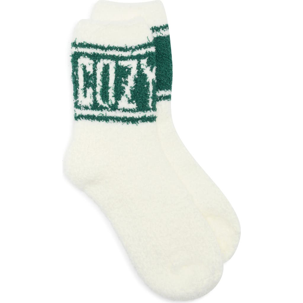 Worn/west Cozy Stripe Crew Socks In Multi