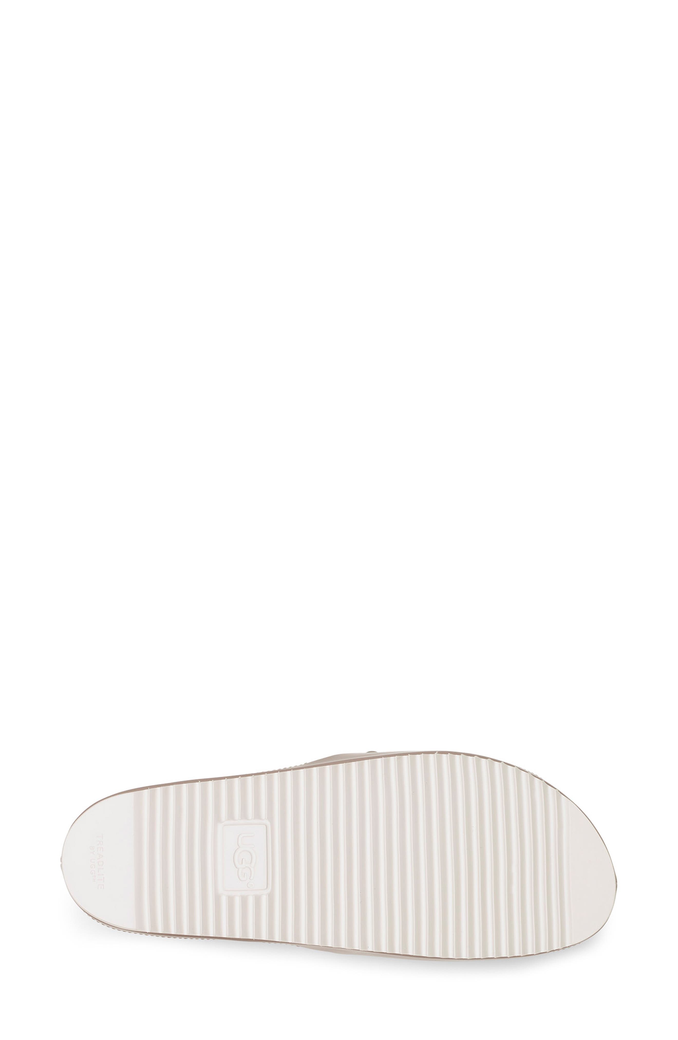 Jane Platform Slide Sandal, Alternate, color, OYSTER LEATHER