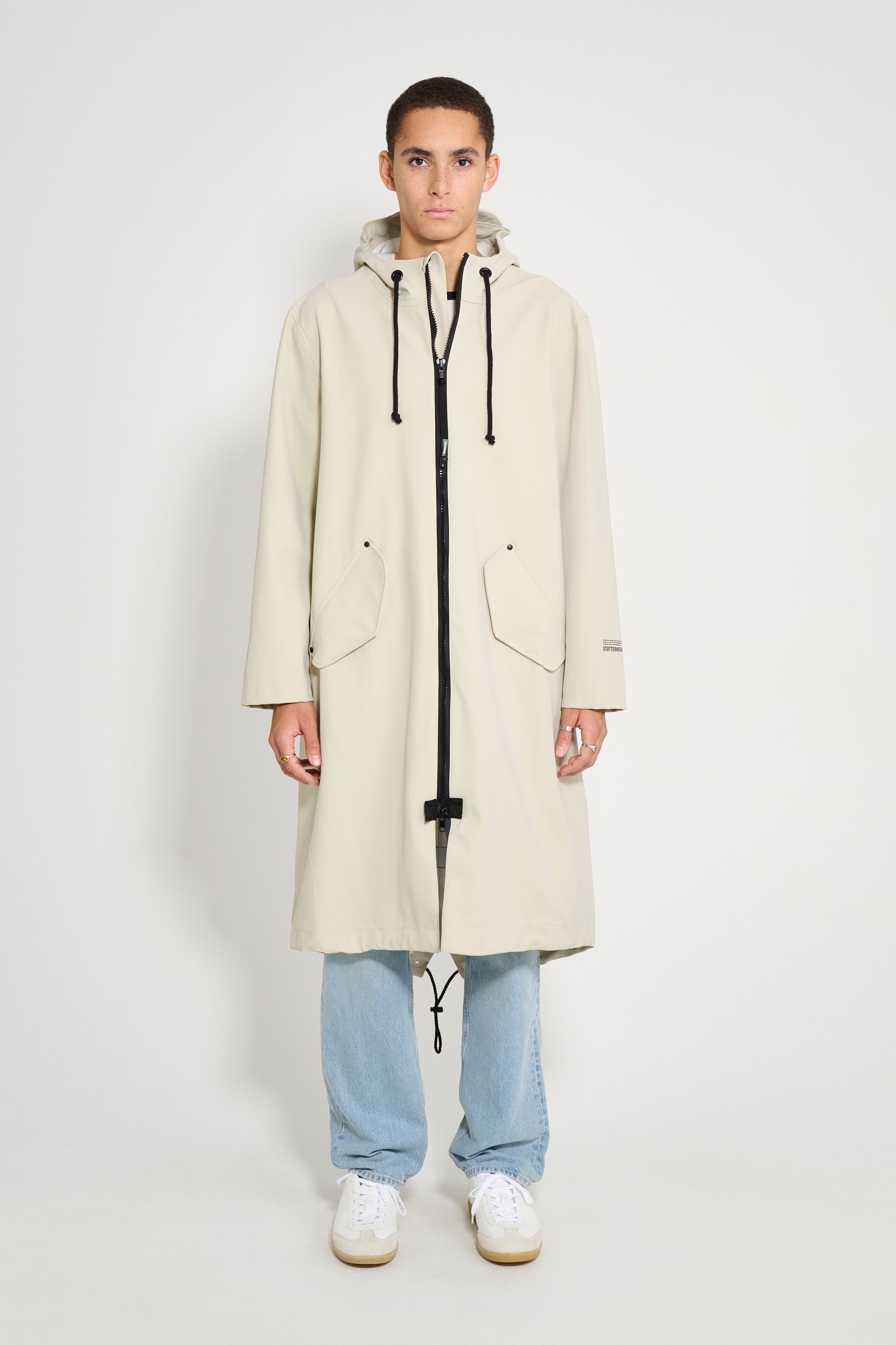 Stutterheim Martins Parka In Neutral