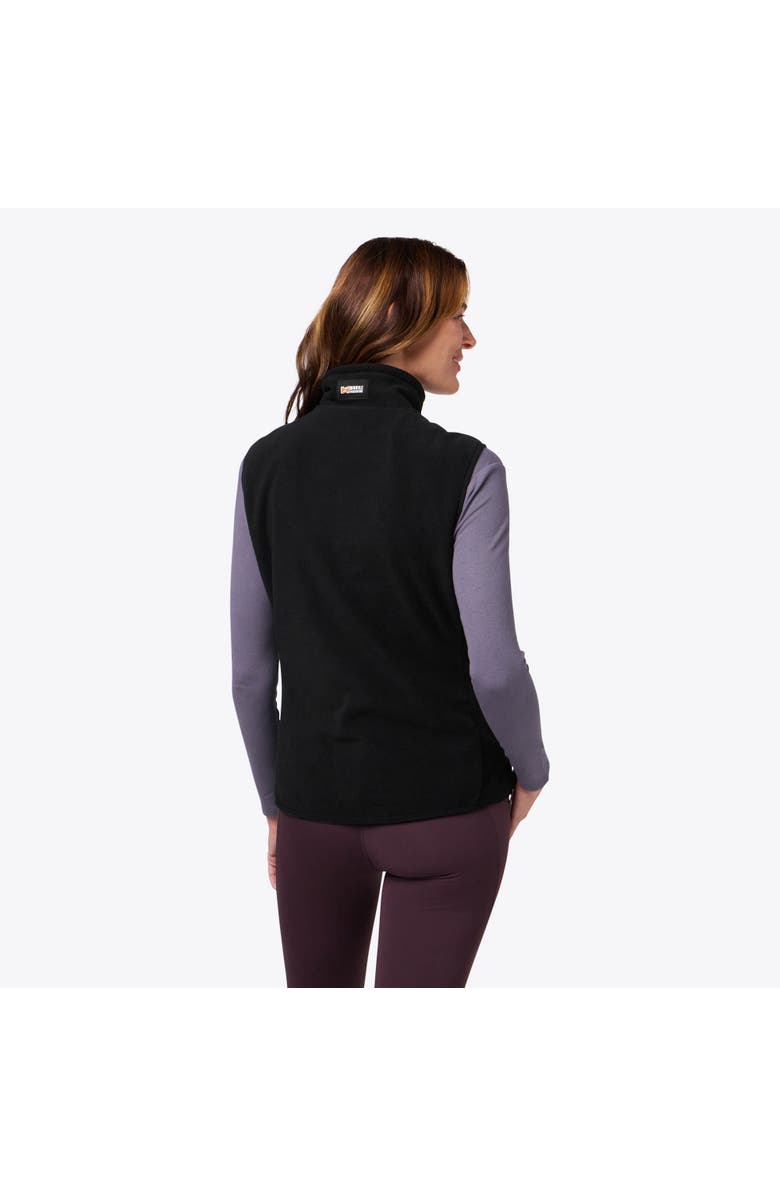 Mobile Warming Trek Heated Fleece Vest, Alternate, color, Black