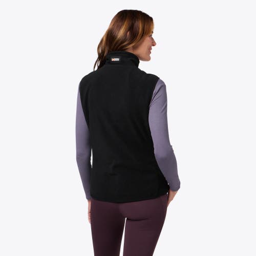 Mobile Warming Trek Heated Fleece Vest In Black