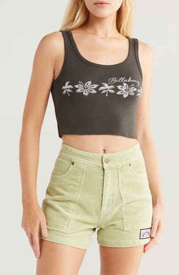 Beach Path Crop Tank