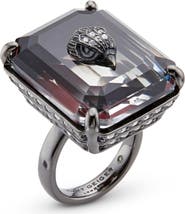 Kurt Geiger London Ombré Eagle Head Cocktail Ring