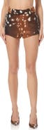 AFRM Faux Fur Hot Shorts