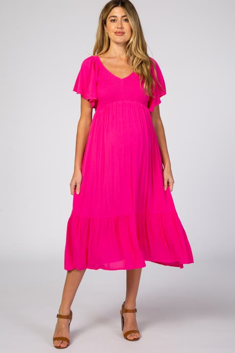 Smocked Ruffle Dress