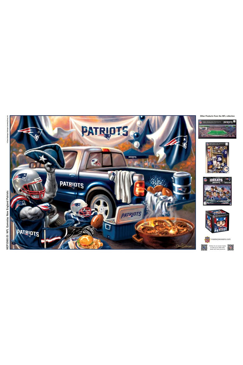 New England Patriots Gameday 1000 Puzzle, Alternate, color, Multicolor