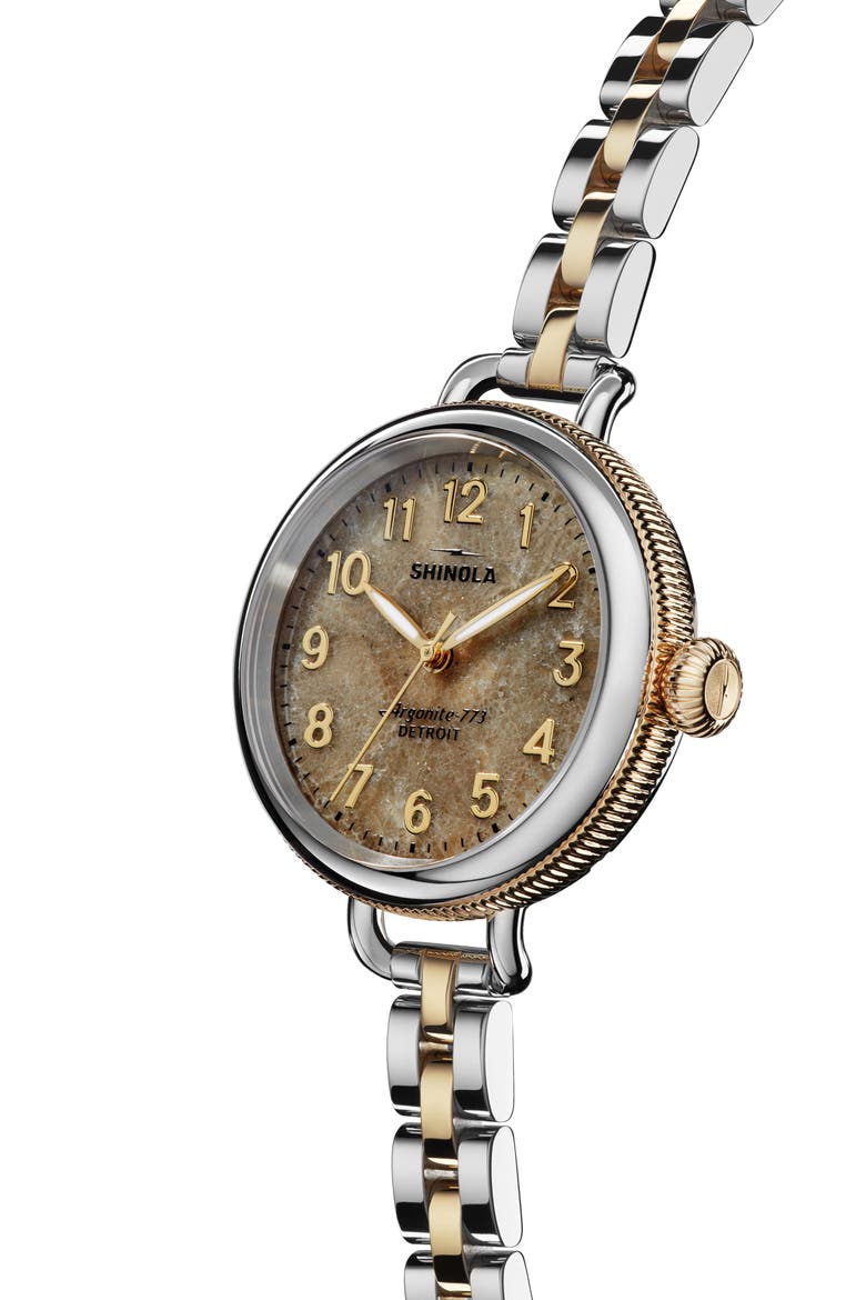 Birdy Petoskey Bracelet Watch, 34mm, Alternate, color, PETOSKEY