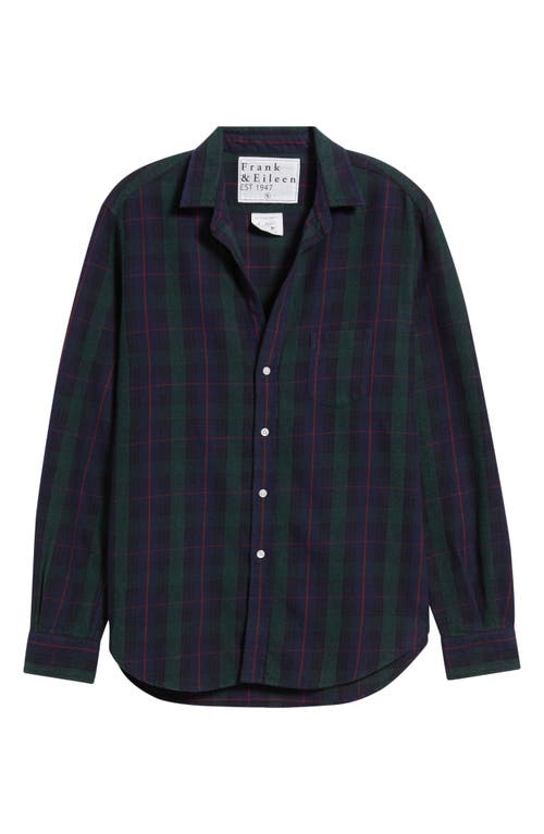 Frank & Eileen Eileen Relaxed Button-up Shirt In Blue