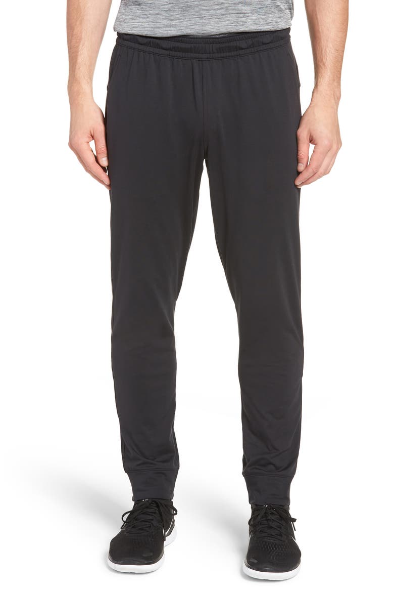 Pyrite Slim Fit Technical Jogger Pants, Main, color, BLACK