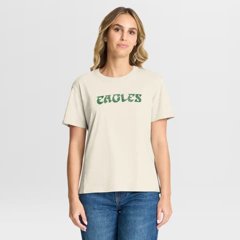 Women
s Fanatics Cream Philadelphia Eagles Dove Legacy T-Shirt