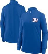 Logo Athletic Women's Logo Athletic Royal New York Giants Velocity Quarter-Zip Jacket