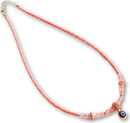 Humanist Beauty Evil Eye Charm Necklace