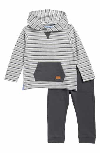 7 For All Mankind Stripe Hoodie & Pants Set